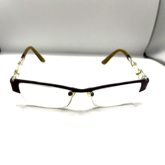 Prodesign Denmark Eyeglasses Pure Titanium *READ* Frames Only Brown 51-17-140 - Picture 1 of 6